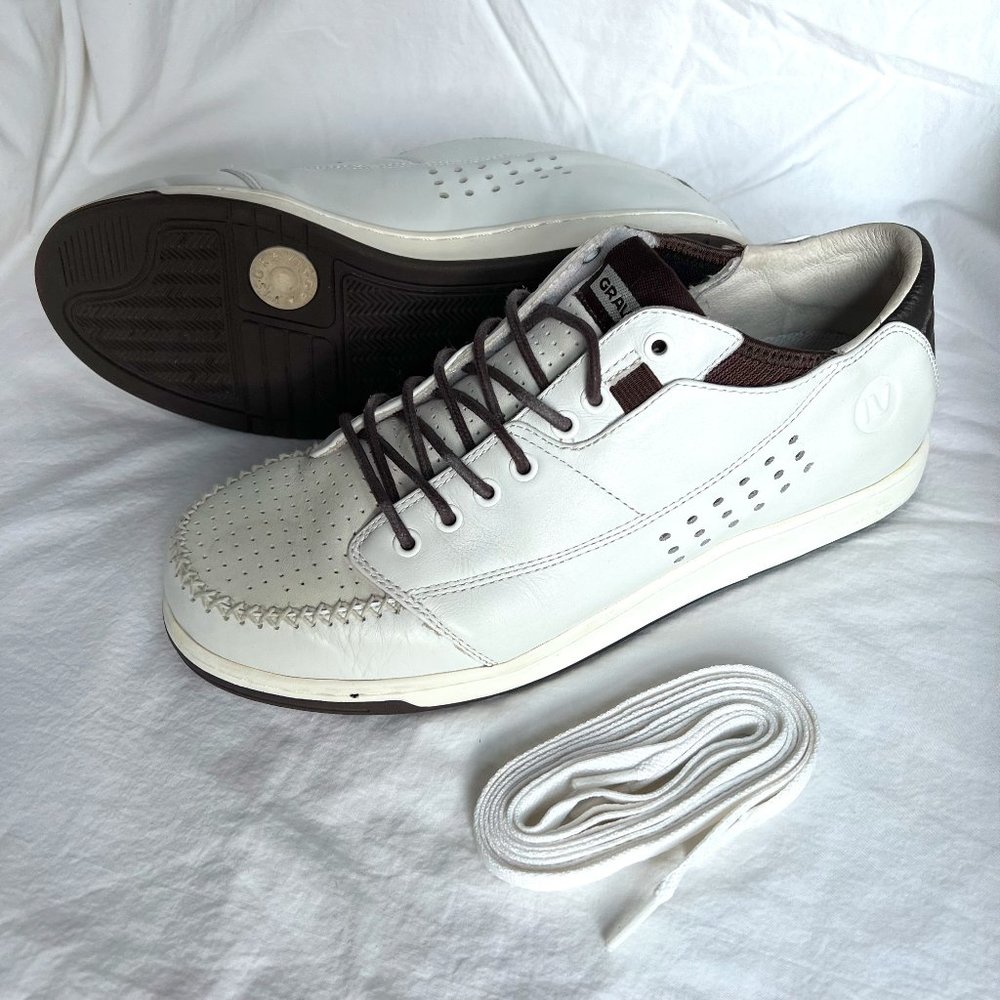 Gravis Tarmac Royale Skate Shoes (Size Men's US 9) Cloud Leather /Chocolate